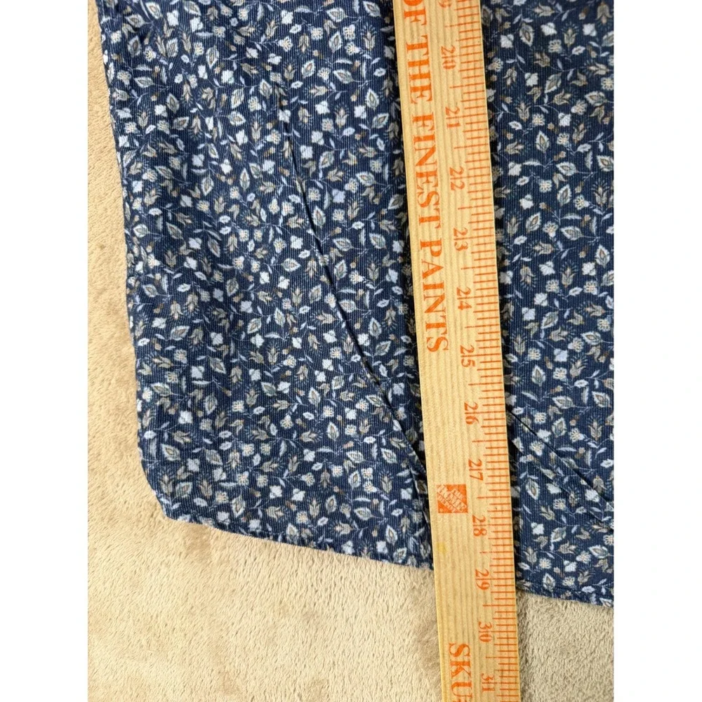 UNTUCKit Lakemont shirt regular fit Mens‎ 3XL Navy Floral Cotton Button Down EUC